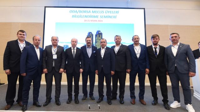 Borsamız Meclis Üyeleri Türkiye Odalar Borsalar Birliği Tarafından Düzenlenen Bilgilendirme Seminerl