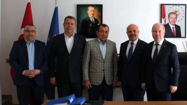 Biga Ticaret Borsası’ndan TKDK Koordinatörü Ümit Ortan’a Ziyaret