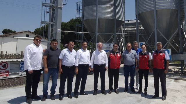 Çanakkale İl Tarım Müdürü Ergün Demirhan Borsamızı Ziyaret Etti
