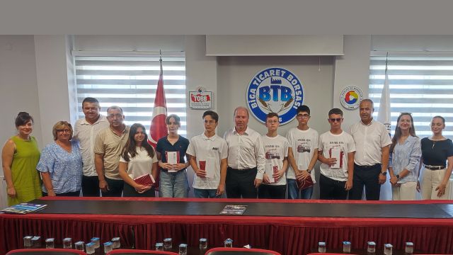 LGS'de Başarılı Olan Öğrencilerimizi Ödüllendirdik