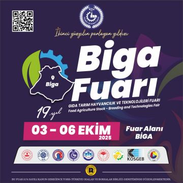 Biga Tarım ve Hayvancılık Fuarı Başlıyor.